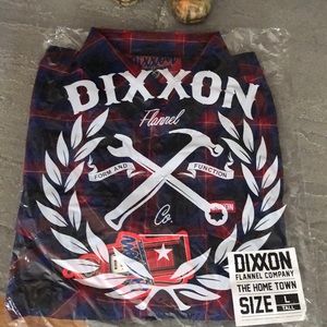 Brand new Dixxon The Home Town men’s LT flannel